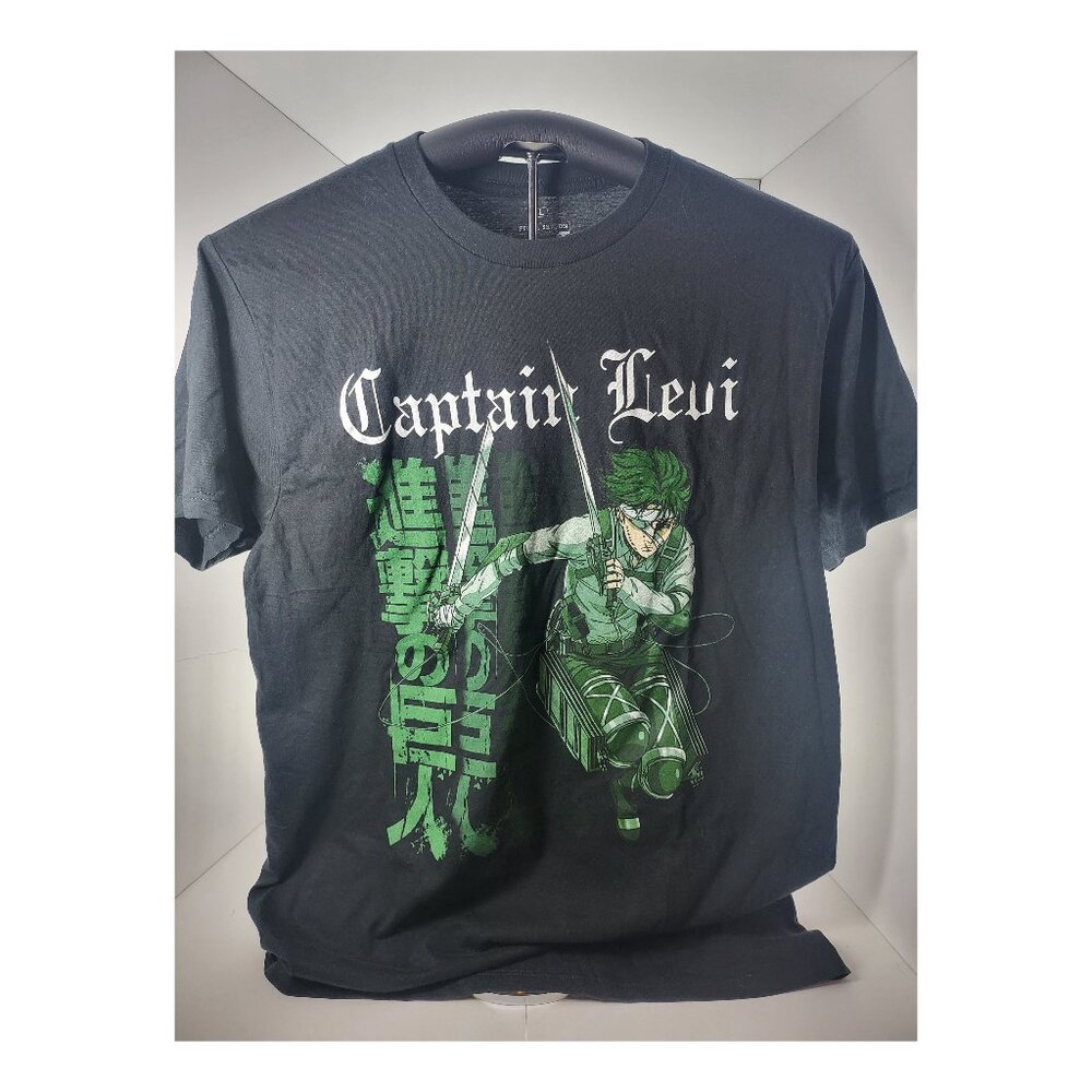 Attack On Titan, Captain Levi "Final Season" Shirt, LARGE